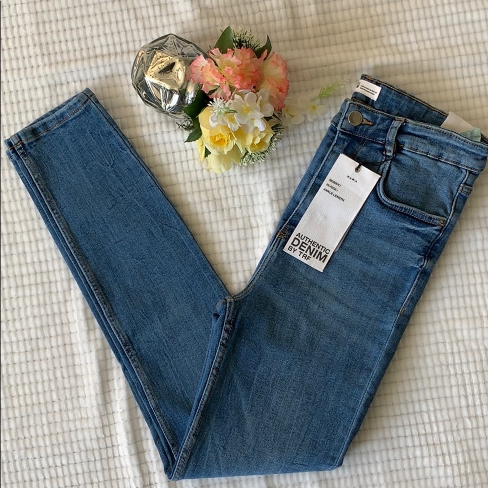 🛑SOLD🛑🆕Zara Authentic Denim By TRF - Picture 1 of 7